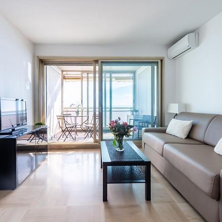 Sea Front - Panoramic Sea View Studio With Terrace Nice Bagian luar foto