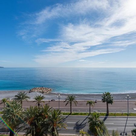 Sea Front - Panoramic Sea View Studio With Terrace Nice Bagian luar foto