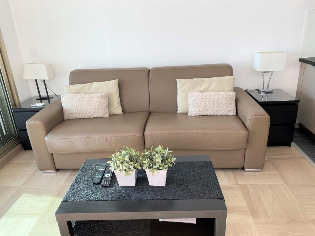 Sea Front - Panoramic Sea View Studio With Terrace Nice Bagian luar foto