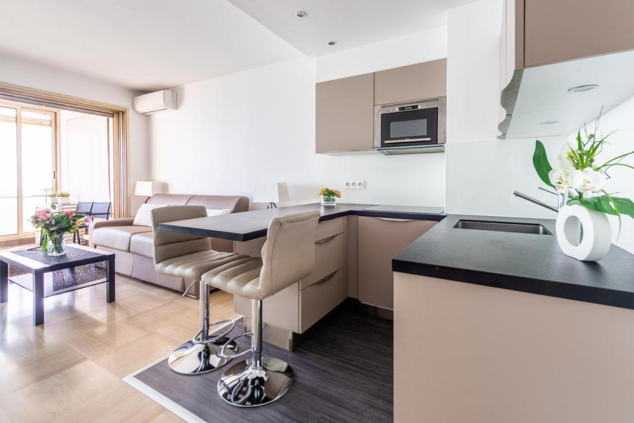 Sea Front - Panoramic Sea View Studio With Terrace Nice Bagian luar foto